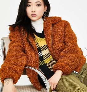 NWT Lira Teddy Jacket